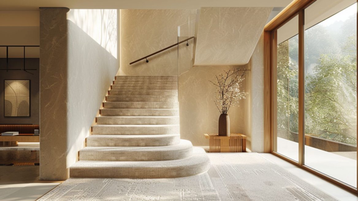 moquette escalier